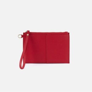 Hobo red small wristlet